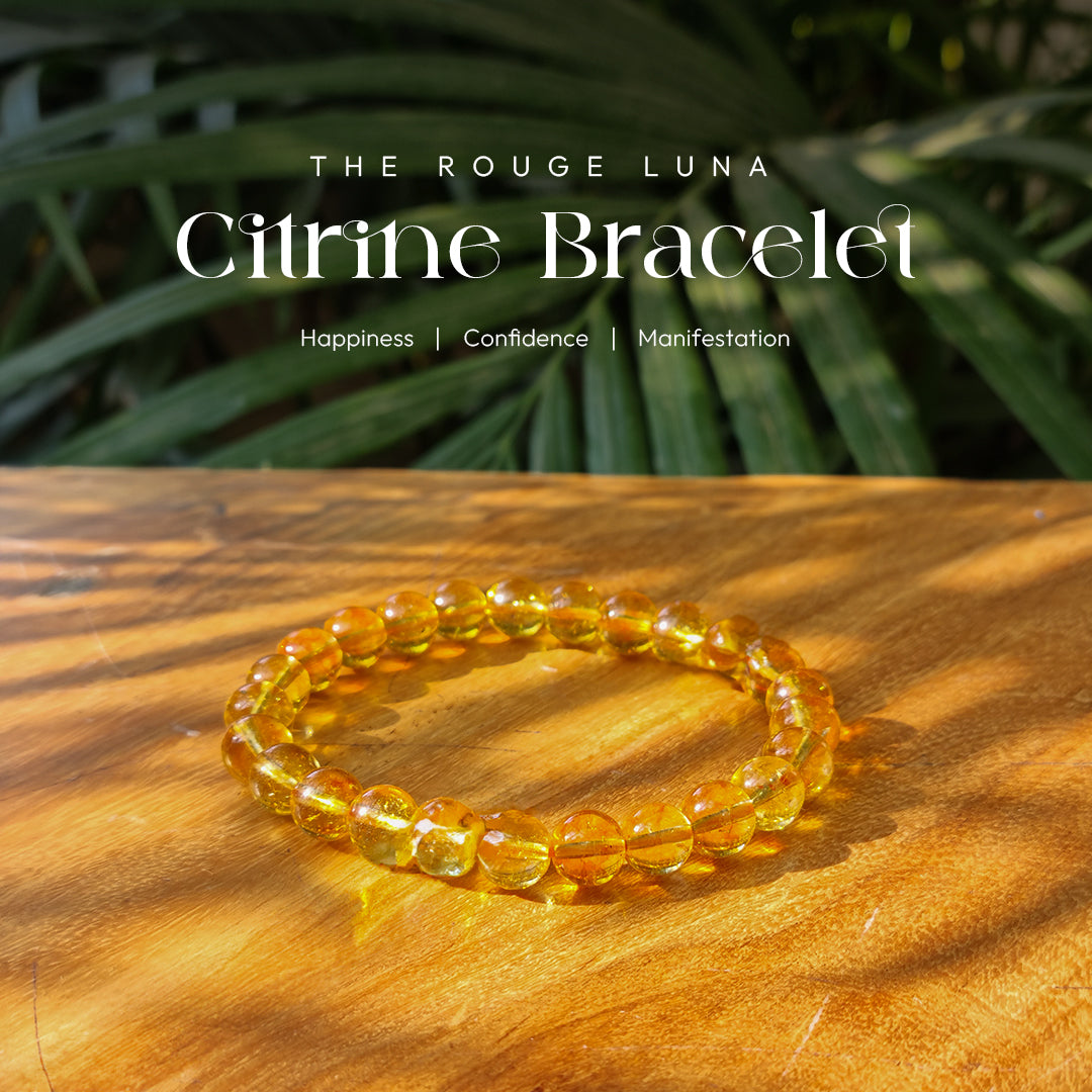 Citrine Crystal Bracelet