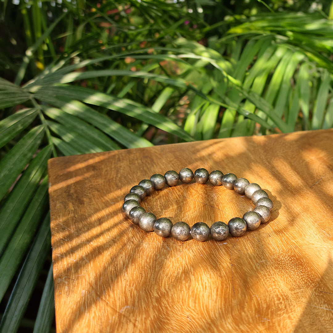 Money Magnet Combo Pyrite & Black Tourmaline Crystal Bracelet